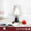 CASAMOTION Vintage Industrial Hand Blown Art Glass Table Lamp