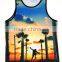 casual sublimated tank top