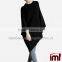 Wholesale hooded wool poncho crochet knit poncho