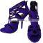 Many Color Peach Suede Leather High Heel Sandals 120mm Stiletto Summer Sandal Shoes Very Sexy