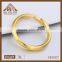 Fashion high quality aperture split keyring gold