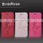 Fashionable design diamond wallet flip cover for huawei y300