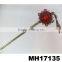 antique crystal flower metal hair stick barrette