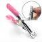 New Pink Blue Or Red Manicure Tool Acrylic UV Gel False Nail Clipper Edge Cutter Tips Art