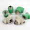 PPR male threaded tee/brass male female threaded tee/plastic water pipe tee/welding y type reducing tee/SS coated tee