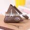 2015 factory zipper small canvas coin pouch