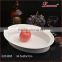 Factory wholesale hotel high-white ceramic round soup bowls