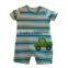 100% Cotton Baby Clothes With Cute Embroidery