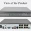 Hot new 8ch poe port p2p cloud surveillance digital nvr 8ch