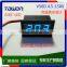 0.56" Green Red Blue LED Waterproof Monitor DC4.5-150V Two Wire Digital Voltmeter for ElectricCar