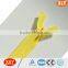 fashion garments zipper , yellow invisible nylon zipper