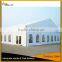 Big outdoor PVC fabric glass walls works tent house design by China tent supplier