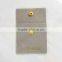 Velvet Watch Bag With Snap Closure logo 12mm*17mm