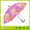 Heat transfer printing POE Umbrella from xiamen with plastic handle