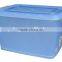 Colorful plastic storage box/container with wheels