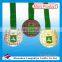 Russian Hockey Medals Custom Shape Athletes Enamel Medal with ribbon
