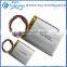 3.7V 4400Mah li-polymer battery With wire and PC 7.4v li-polymer battery 802540 polymer li-ion battery