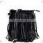 FRINGED SMALL CROSS BODY SUEDE TASSEL TOTE BAG