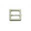 Eco-friendly custom color metal small strap tri-bar slide for 15mm strap