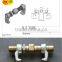 260mm Forged Steel Bridge Lock Fittings For Marine Container