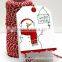 Christmas decoration custom hang tags, price tags, hanging ornament