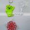 ghost shape reflecting keychain