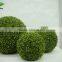 hot selling artificial topiary evergreen spiral balls