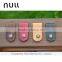 Genuine leather accessories earphone storage holder with clasp button