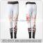 2015 Custom sublimation capris, fitness yoga pants, skinny sports leggings, dri fit gym wear