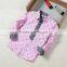 2016 wholesale fashion cotton organic cotton clothes shirts for children