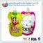 fruit juice spout packaging/plastic laminated fruit juice packaging bag with top spout and cap