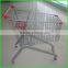 Wholesale supermarket metal shopping trolley with seat