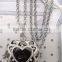 FN3261 mothers necklace diamond heart necklace for kids