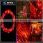 Cheap price 5m100leds red color led wire lights and festival string lights