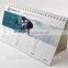 2016 High quality custom desk calendar printing,LOGO printing