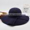 Promotional Winter Ladies Wide Brime Wool Felt Hat