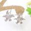 Long Earring Sliver Plated Eagle Shaped Drop Earring for Women