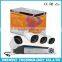 1080P 4 Channel PLC NVR Kit 4 Outdoor Security Network Infrared IP Cameras Surveillance System