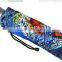 3 folds digital print auomatic open&close umbrella