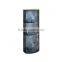 Waterproof three layers chinese shower room golden glass display case