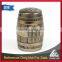 Custom design Oak shape with cross logo salt tin can