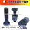 high strength china manufacturers 8.8/4.8 m9 hex bolt