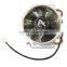 AS775U-A round heatpipes cooler for cpu