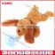 wholesale custom baby supplies clip plush animal dog safe material