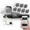 Zmodo 8 ch Simplified POE P2P 1080p NVR kits with security POE IP camera