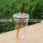 Health Body Multicolored Available Straight & Bent Glass Straw