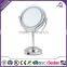 7 inch battery led light bathroom mirror