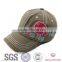promotional items customized cap washed cap with curved bill