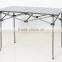 aluminum outdoor 6ft folding table