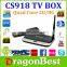 latest kodi Quad Core Android 4.4 TV Box Full HD OEM ODM CS918 RK3188 1080P Media Player 2GB/8GB iptv box